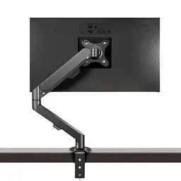 Produktbild: HILLPORT Monitor Halterung 17-34 Zoll Bildschirme Gasdruckfeder Monitore Arme Tragfähigkeit von 2-9KG, Monitorhalterung Bildschirmhalterung Einzelarm Ständer SchreibtIschklemme VESA 75/100mm M5B