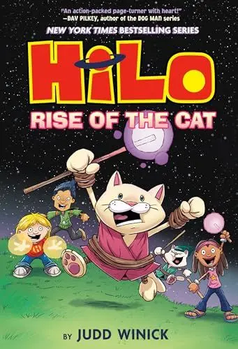 Produktbild: Hilo Book 10: Rise of the Cat: (A Graphic Novel)