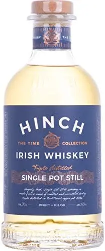 Produktbild: Hinch Distillery Single Pot Still 43Prozentvol Irish Single Malt Whisky (1 x 0.7 l)