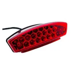 Produktbild: Hinten Rücklicht Motorrad Rücklicht Universal Kennzeichen L- Bremse Hinten Lampe Für Ho&nda für Duc&ati Monster M1000 S4R S2R 400 620 900 vesp