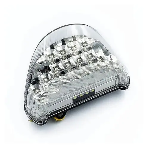Produktbild: Hinten Rücklicht Motorrad-modifizierte Teile für Kawasaki ZX12R 2000–2005, modifizierte Teile, L-Rücklichter, Bremslichter mit Blinker