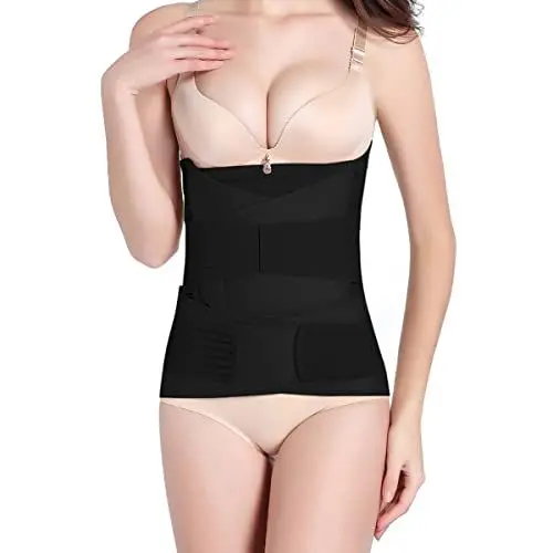 Produktbild: Hip Mall 3 In 1 Bauchgurt Nach Geburt: Postpartum Gürtel für Damen - Rückbildungsgürtel Nach Geburt 3 Phasen Post Partum Belt
