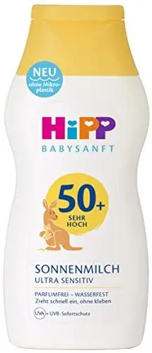 Produktbild: HiPP Babysanft Sonne Sonnenmilch LSF50+, 6er Pack (6 x 200ml)