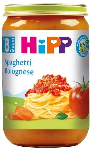 Produktbild: HiPP Spaghetti Bolognese, 6er Pack (6 x 220 g)