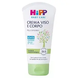 Produktbild: HiPP - Baby Care Feuchtigkeitscreme für Gesicht und Körper für Kinder und Babys, für empfindliche Haut, mit Bio-Mandelöl, 1 x 75 ml