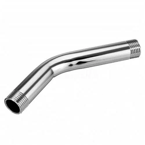 Produktbild: HIQIU Duschkopf verlängerung G1/2 Zoll 15 cm Edelstahl Duschkopf Verlängerung abgewinkelt Duscharm Extra Zubehör