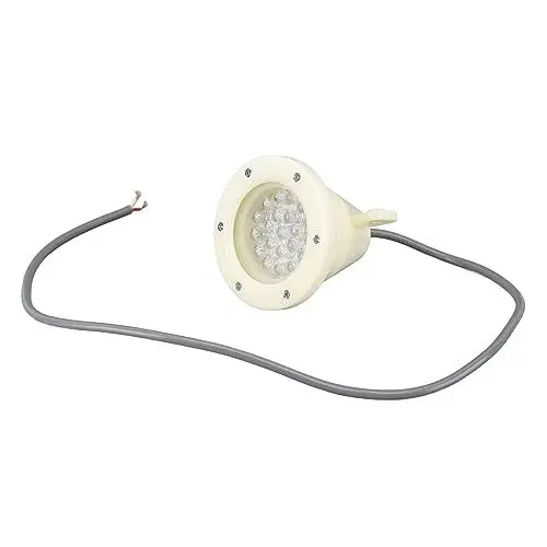 Produktbild: Hiraith Poolleuchte, Tauchfähiges LED-Licht, 220 V, Kunststoff, Gute Abdichtung, Breite Anwendung, Einfache Installation für Springbrunnen