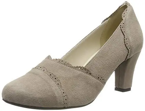Produktbild: Hirschkogel Damen 3008711 Pumps, Grau (Stein 108)