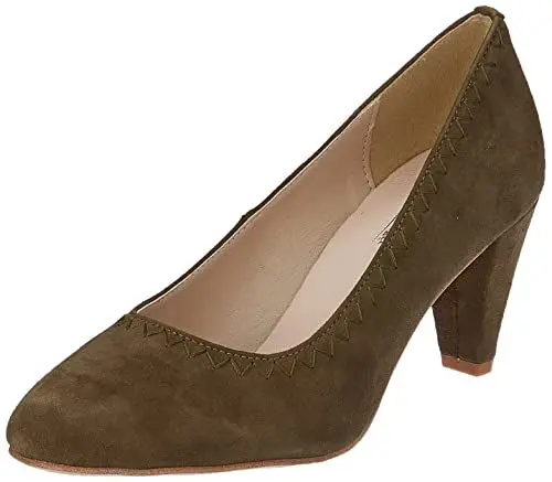 Produktbild: Hirschkogel Damen Pumps, Khaki, 41 EU