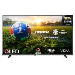 Produktbild: Hisense 40A5NQ 101cm (40 Zoll) QLED Fernseher Full HD, Smart TV, Triple Tuner, AI Sports Mode, Dolby Atmos, Share to TV, Duale Positionierung, WiFi, Game & Hotel Modus, Schwarz (2024)