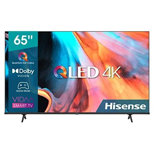 Produktbild: Hisense 65E7HQ Hisense QLED Smart-TV 164cm (65 Zoll) Fernseher (4K, HDR10, HDR10+ decoding, HLG, Dolby Vision, DTS Virtual, 60Hz Panel, Bluetooth, Alexa Built-in, VIDAA Voice)