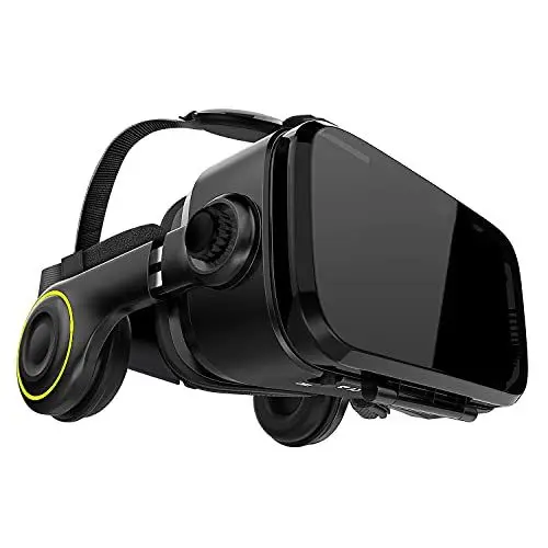 Produktbild: Hi-SHOCK Premium VR Brille - X4 - Gaming Brille für 3D Spaß - VR Headset mit integrierten Kopfhörern für 4,7-6,2 Android Smartphones - Ideal für Virtual Reality 360 Videos