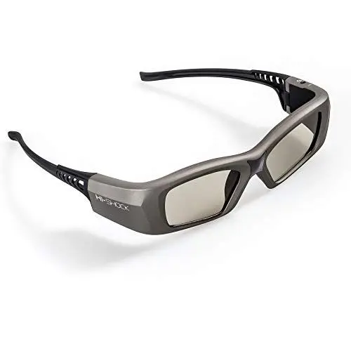 Produktbild: Hi-Shock BT Pro Oxid Diamond aktive 3D Brille kompatibel mit Sony, Samsung, Panasonic 3D TV | komp. mit SSG-3570CR, TDG-BT500A, TY-ER3D5ME 120 Hz - akku