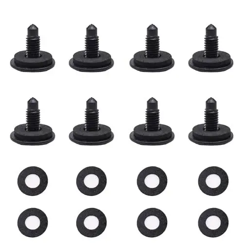 Produktbild: HISports 8 Stück Autodach Sechskantschrauben，WHT006148, robuste Metall Dachabdeckungsschrauben für T5/T6, Autodach-Zubehör für A4/A5 S4 R8 ，Auto Dachplattenschrauben，(M6 x 15 mm)