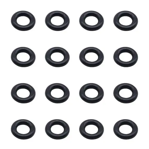 Produktbild: HISports O-Ringe Einspritzdüsen Einspritzventile Dichtung 06A906145, 16PC Einspritzdüse Dichtung Satz Kompatibel mit Golf 7 8 Golf 4 6 5 Ersetzen 07C906149
