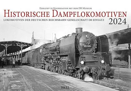Produktbild: Historische Dampflokomotiven Kalender 2024