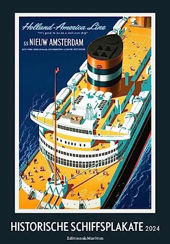Produktbild: Historische Schiffsplakate 2024