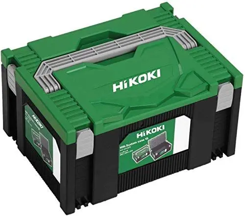 Produktbild: HitachiHikoki 402540 Transportkoffer, Kunststoff, Grün Schwarz, 295x395x210 mm