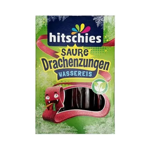 Produktbild: Hitschies Saure Drachenzungen Wassereis, 10 x 40ml