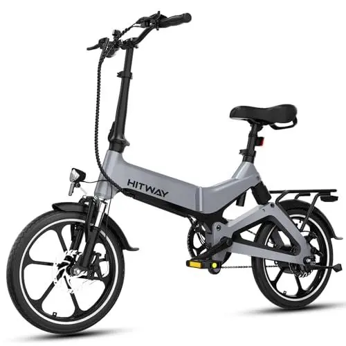 Produktbild: HITWAY E Bike Elektrofahrrad, 16 Zoll, E-Bike mit 7,8 Ah/36V Li-Akku, ohne Beschleuniger, 35–70 km Faltbares Elektrofahrrad