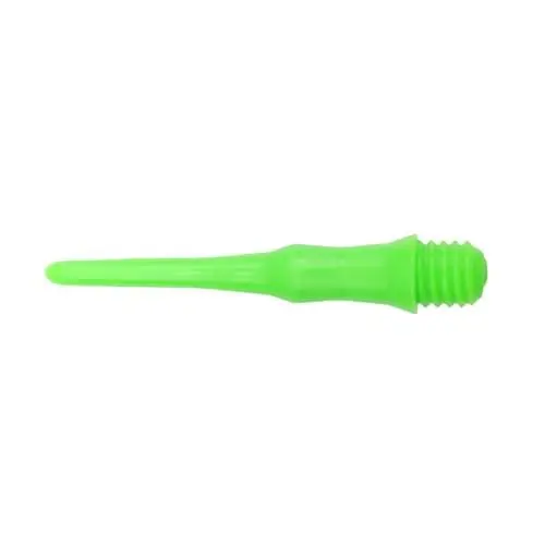 Produktbild: HJIAMA 200 Stück Softdart Spitzen, Dart Spitzen Soft 2BA, Ersatz Dartspitzen Kunststoff Grün, Dart Zubehör für Amateur-Dart