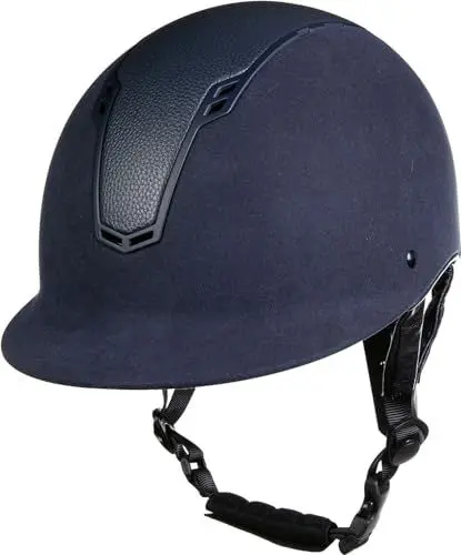 Produktbild: HKM SPORTS EQUIPMENT Damen Reithelm-Wien-Style Helm, dunkelblau, M/L