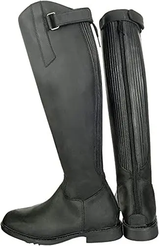 Produktbild: HKM Unisex Rijlaarzen -Flex Country-, kort/normale breedte9100 Reitstiefel, Schwarz, 36 EU