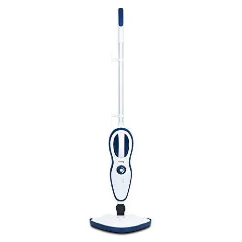 Produktbild: H.Koenig 2 in 1 Dampfbesen SWIP150 Leistungsstarker Handdampfreiniger 1500W, Multifunktional, Schnell, Aufheizzeit 25 Sek, Ohne Chemie, Beseitigt 99,9% der Bakterien, Inklusive Zubehör