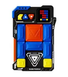 Produktbild: HLF Super-Puzzle Maschine Mecha-Aussehen LED-Bildschirm Labyrinth-Fluchtspiel HuaRong Blöcke 500 Level Automatische Induktion Magnetisches Design Logisches Denken Geschenkspielzeug für Kinder (Black)