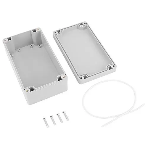 Produktbild: Hlyjoon Anschlussdose, Projektkasten Instrumentenkoffer IP65 Wassergeschützter DIY Gehäuse Fall Power Abzweigdose ABS Kunststoff Gehäuse Fall Verdrahtung Anschlussdose(158 * 90 * 60mm)