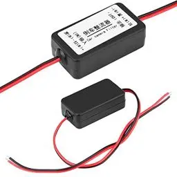Produktbild: Hlyjoon Signalfilter 12V Auto Rückfahrkamera Strom Entstörfilter Leistungsrelais Gleichrichter Kunststoff Schwarz