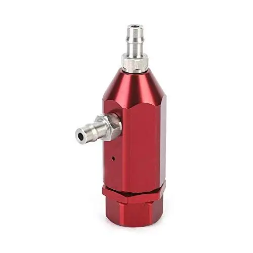 Produktbild: Hlyjoon Universal 1-30psi Manuell einstellbarer Turbolader mit geschlossenem Regelkreis PSI Boost Controller Autozubehör Ersatzteile Passend für Fahrzeuge(rot)
