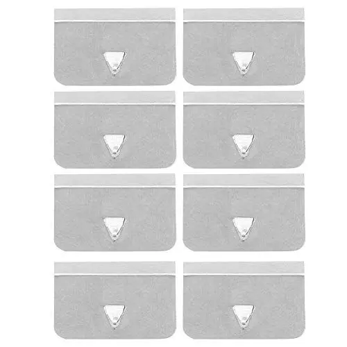 Produktbild: Hlyjoon Wind Deflector Clips Auto Seitenfenster Visierkanal Edelstahl Haltebefestigungsclip Set Auto Sonnenschutz Wind Regen Lüftungsschutz Clip Kit Universal(8pcs)