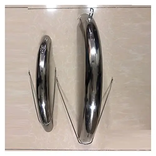 Produktbild: HMTE Fahrrad Schutzblech Set Fahrrad Fender für 26 Zoll Mountainbike Edelstahl Schutzblech Bikes Wings Road Fahrräder Goods (29)