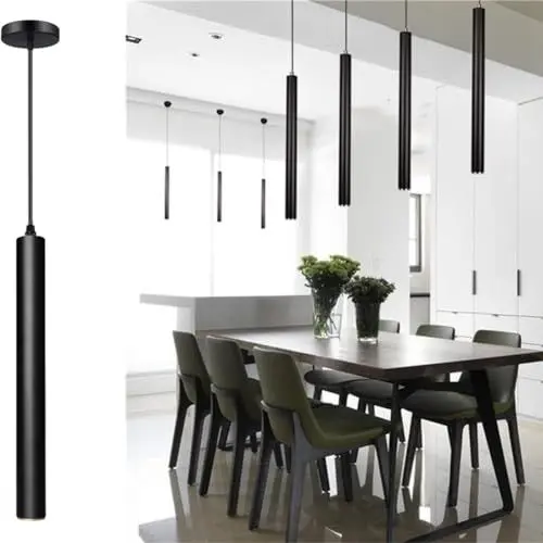 Produktbild: Hobaca® 12 Watt Dia 5 CM * L 40 CM Rohr LED Moderne Pendelleuchten Spot Licht für Insel Esszimmer Wohnzimmer Bar Theke Shop Decke Küche Lampe Downlight