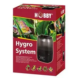 Produktbild: Hobby Terraristik Hygro System I Digitale Benebelungsanlage für Terrarien I hygienisch & wartungsfreundlich I Terrarium Luftbefeuchter I effizientes Benebelungssystem mit 4L Wassertank