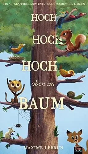 Produktbild: Hoch hoch hoch oben im Baum: Aufklapp-Bilderbuch zum Suchen, Entdecken und Lernen - Der Bestseller
