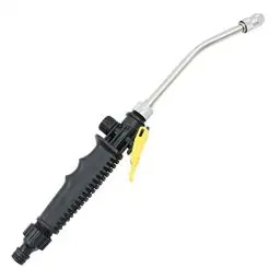 Produktbild: Hochdruck SprüHlanze Hochdruckreiniger Lanze Wasserpistole - Gartenschlauch-Spritzlanze Langlebiges Lanzenspray Abnehmbare 38cm Autowaschpistole Verstellbare ZerstäUberpistole 1 StüCk Schwarz