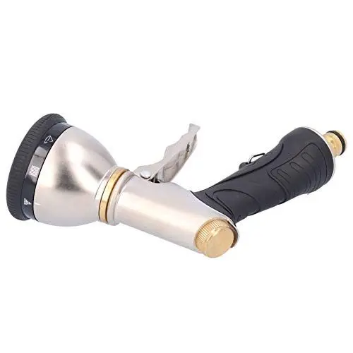 Produktbild: Hochdruck-Gartensprinkler, Hochdruckreiniger-Schlauchsprüher für die Gartenbewässerung, Kupfer + Gummi + Legierungsmaterial, Tragbare Autowaschanlage und Schlauchdüse – Ideal für