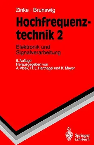 Produktbild: Hochfrequenztechnik: Elektronik und Signalverarbeitung (Springer-Lehrbuch)