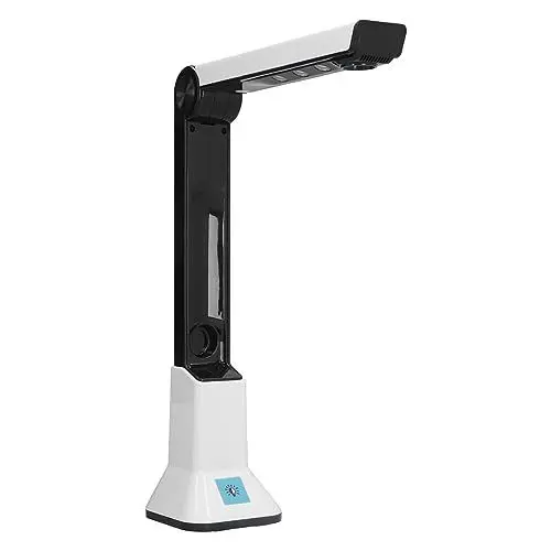 Produktbild: Hochgeschwindigkeitskamera, Tragbarer, Faltbarer 8-Megapixel-Dokumentenscanner, Overhead-Scanner, mit 6 LED-Lichtern, für Familie, Lehrer, Anwalt, Verwaltung