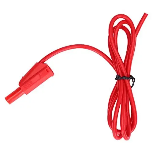 Produktbild: Hochspannungsprüfkabel, Langlebige 32A/1000V-Bananenstecker-Prüfleitung für Spannungsprüfer (Rot)