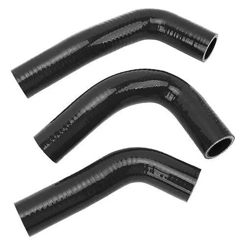 Produktbild: Hochtemperaturbeständiger Silikon-Kühlmittelschlauch für MX-5 1994–1997 (Schwarz)