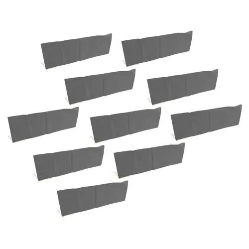 Produktbild: Hochwasserschutz-Sandsäcke, Hochwasserschutz-Sandsäcke mit Kordelzug, Verdicktes 420D-Polyester, Leergut für Kellertür (GREY)