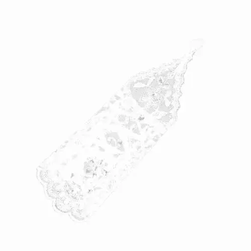 Produktbild: Hochzeitshandschuhe, Brauthandschuhe, Weiße Retro-Fingerlose Spitze für Damen Als Hochzeitsaccessoire (WHITE)
