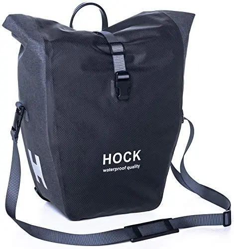 Produktbild: HOCK NEUHEIT Fahrradtasche Gepäckträger – Robust und Wasserdicht – Hinterradtasche (25L Volumen)- Sonderpreisaktion 49,90€ statt 69,90€