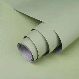 Produktbild: Hode Klebefolie Grün Matt 40X300cm Selbstklebende Möbelfolie für Möbel Wände Schrank Tischplatten Fensterbank Wasserdicht Schutz Folie DIY Dekorfolie Hellgrün Tapeten