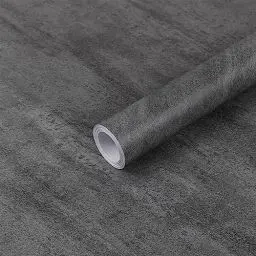 Produktbild: Hode Klebefolie Möbel Grau 30x300cm Möbelfolie Betonoptik Selbstklebende Folie für Möbel Küche Fensterbank Schrank Dunkelgrau Wasserdicht Tapete