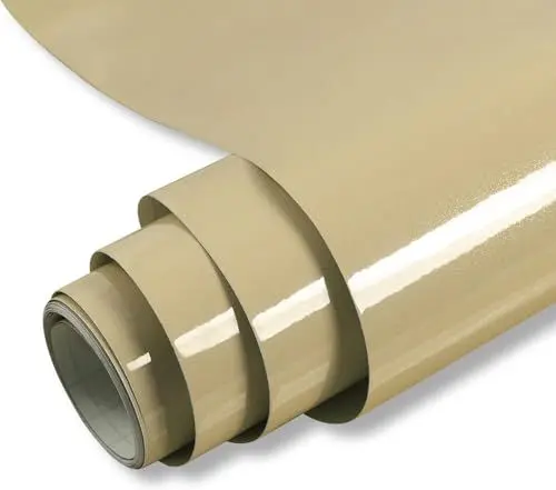 Produktbild: Hode Klebefolie Rose Gold Glitzer 40cmX3m Möbelfolie Hochglanz Selbstklebende Folie Oberflächenschutz Küche Schrank Wasserdicht Vinyl Möbel DIY Dekorfolie Tapete