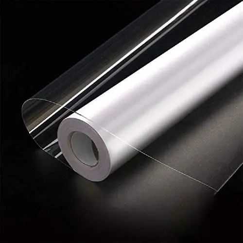 Produktbild: Hode Transparent Klebefolie Möbel Schutzfolie, Selbstklebende Möbelfolie für Buchfolie, Küchenrückwand Folie, Transparent Wandschutzfolie Spritzschutz Wasserdicht 40X300cm Tapete